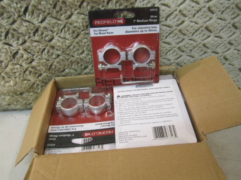 Case of 12 Redfield 1 Medium Scope...