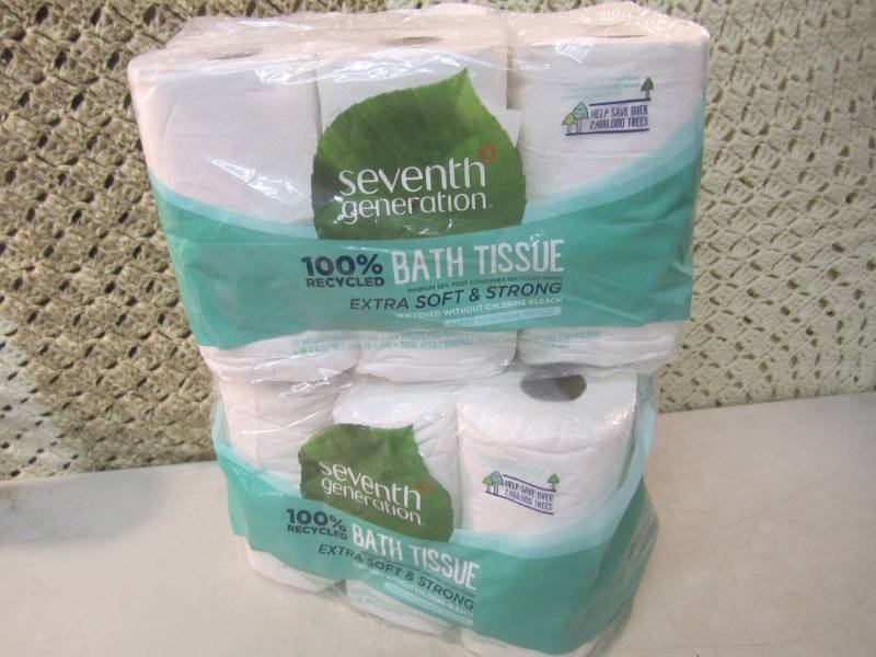 24 Rolls of Bath Tissue 2 packs of ...