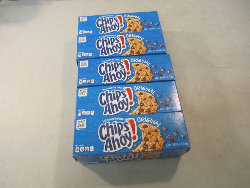 5 Boxes of Chips Ahoy Original Cook...