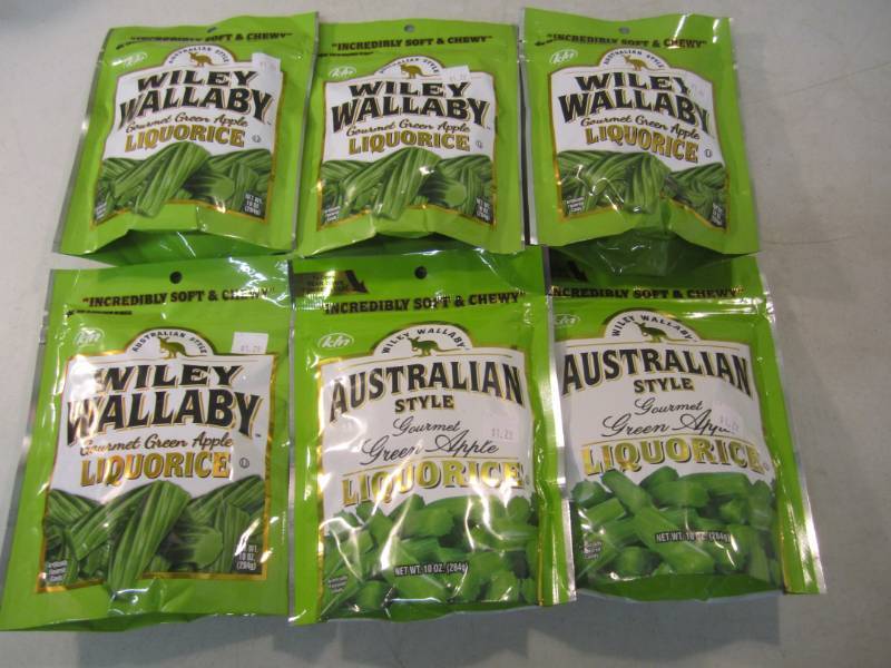 6 Bags of Gourmet Green Apple Liquo...