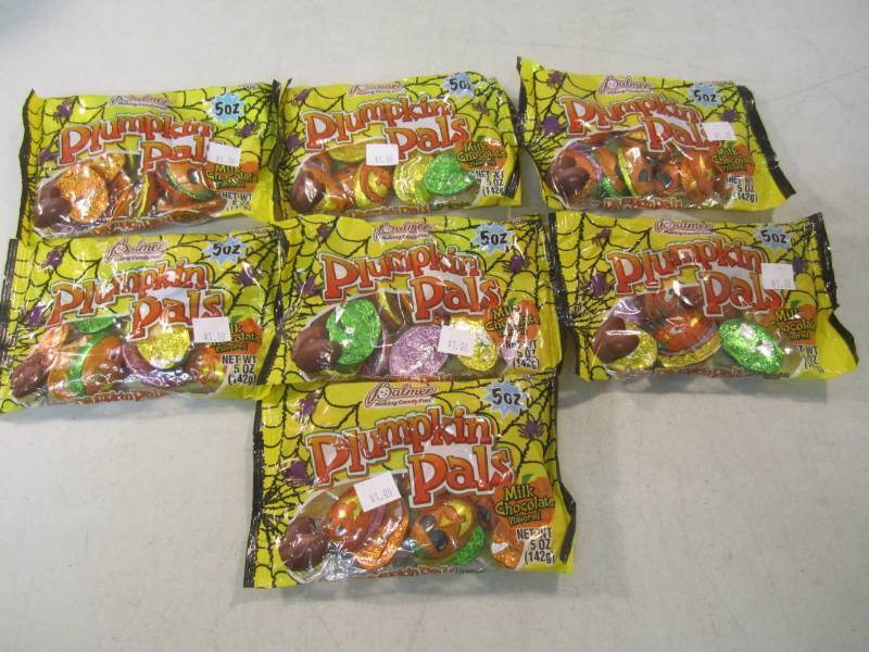 7 Bags of Plumkin Pals Milk Chocola...