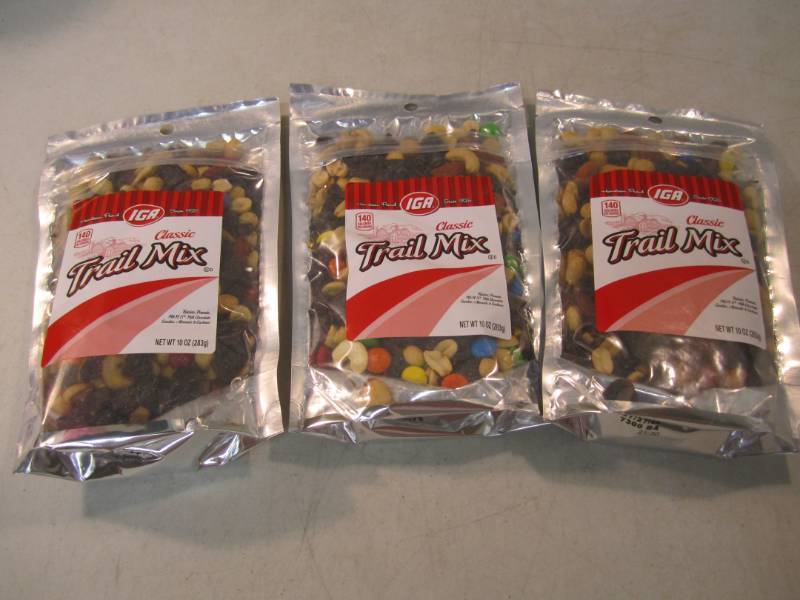 3 Bags of Classic Trail Mix Best by...