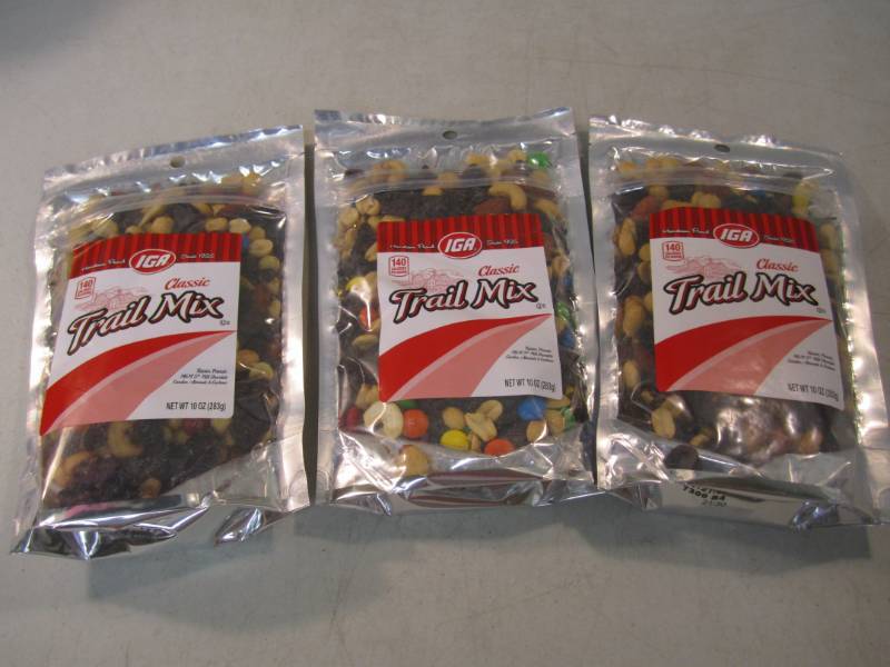 3 Bags of Classic Trail Mix Best by...