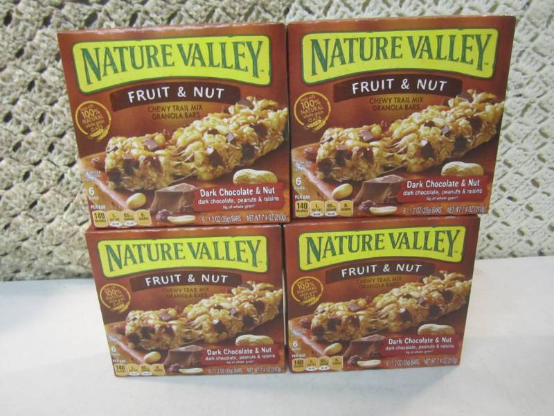 4 Boxes of Nature Valley Fruit & Nu...
