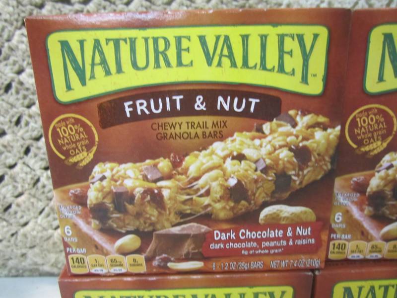 4 Boxes of Nature Valley Fruit & Nu...