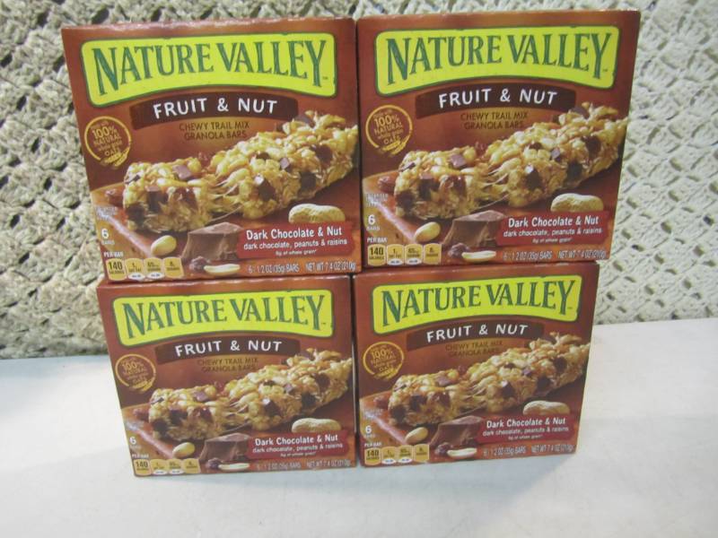 4 Boxes of Nature Valley Fruit & Nu...