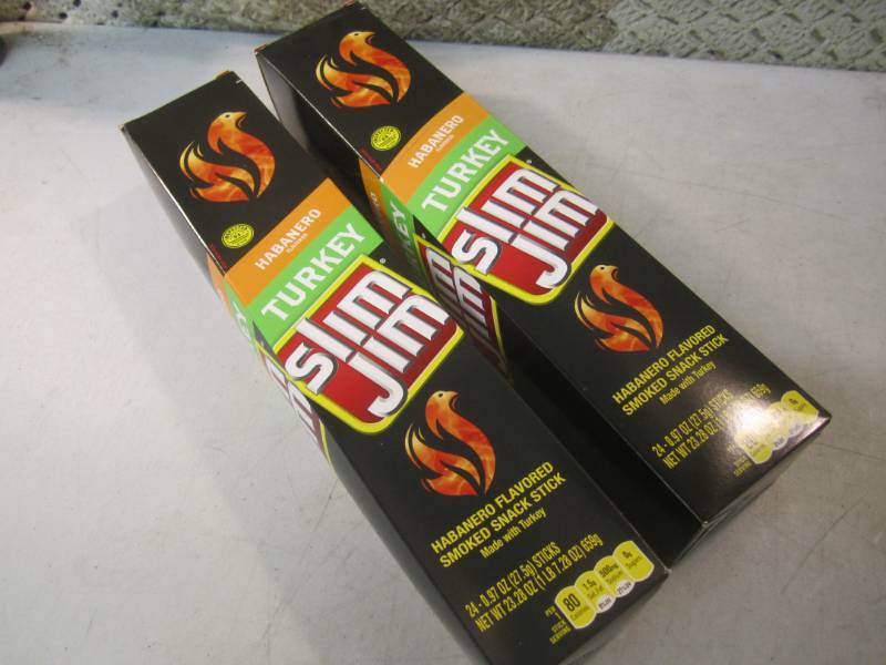 2 Box of 24 each Slim Jim Snack Sti...