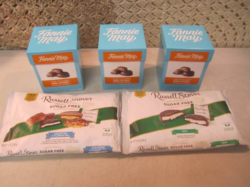 Mix Lot of 3 Boxes of Fannie May Mi...