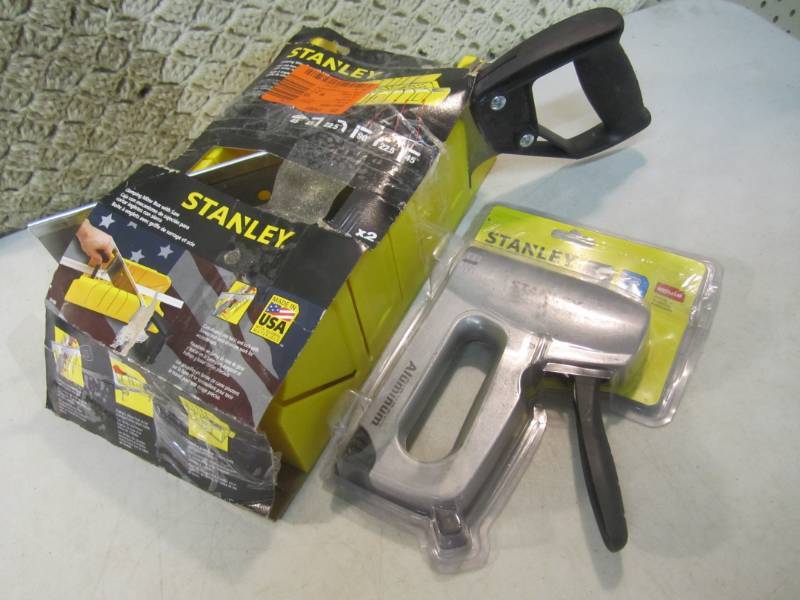Stanley Miter Saw and Staple Gun  F...