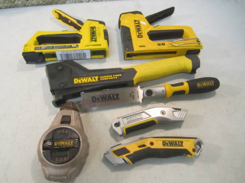 Lot of Misc Dewalt Tools UsedBroke...