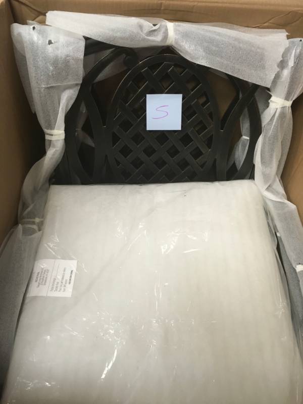 Hampton Bay Belcourt Stationary Dining Chairs 2 pack new