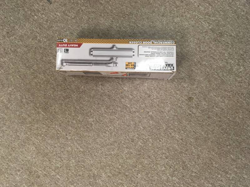 Universal Hardware Heavy Duty Commercial Door Closer open box not used