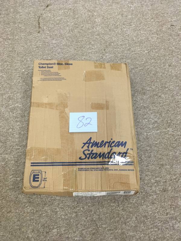 American Standard Champion slow close toilet seat not used