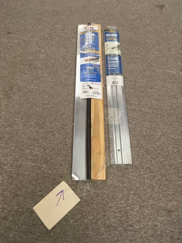 Lot of 2 Bumper Threshold  not used damaged on one