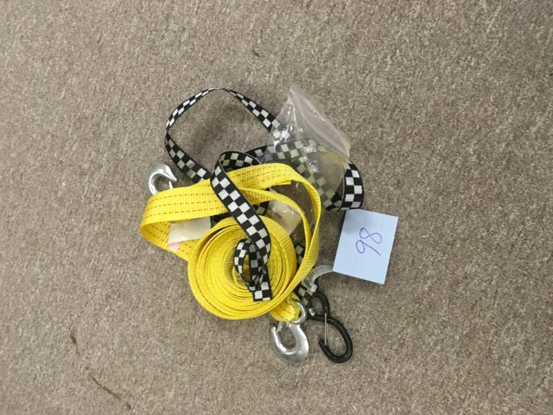 Toe Tie Straps with Hooks  not used