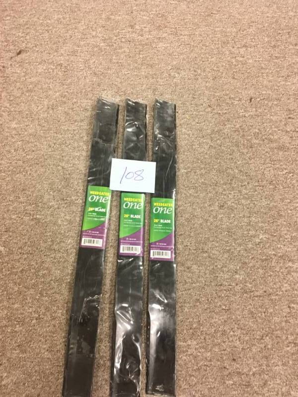 Lot of 3 Weedeater One 26 3 in 1 Blade Husqvarna Mower Weed Eater not used