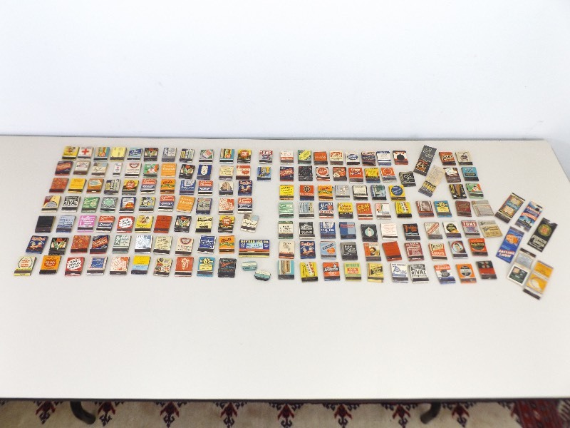 lot 29 image: Large Lot of 1930s and 40s Unstruck etc. Matchbooks