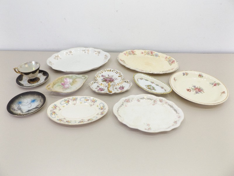 lot 75 image: Lot of Antique Misc Homer Laughlin, Noritake, etc. Plates, etc.