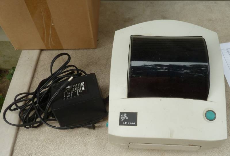 lot 101 image: zebra printer - working