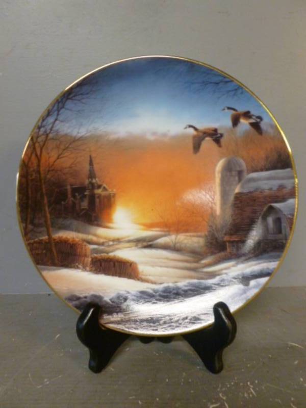 lot 183 image: Terry Redlin Plate Decoration