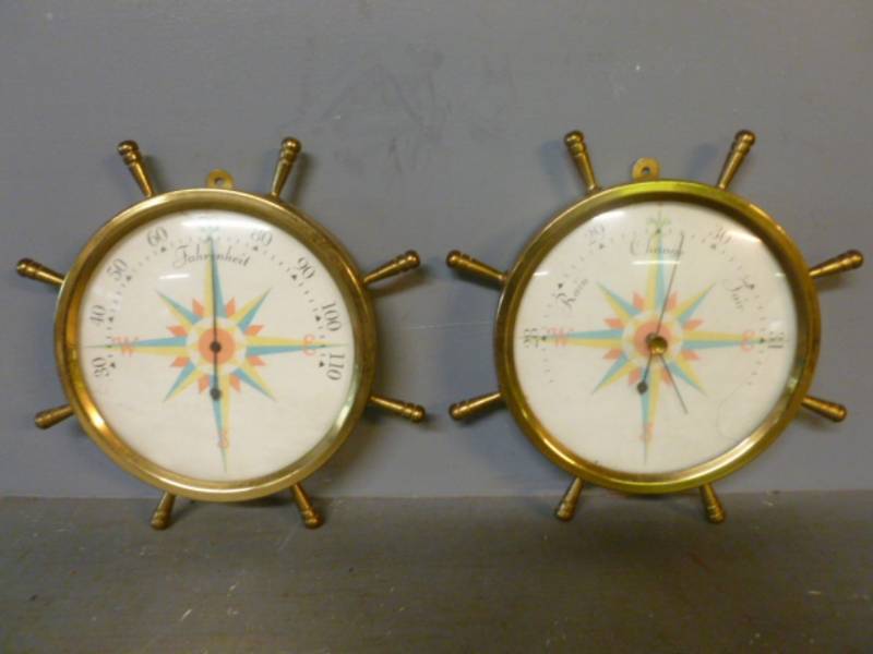 lot 186 image: Vintage Weather Dials