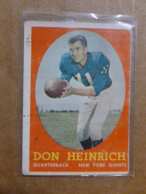 lot 209 image: Vintage Sports Card