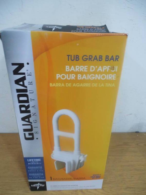 lot 30 image: Medline Tub Grab Bars