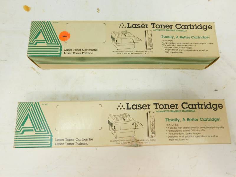 lot 80 image: Two Laser Toner Cartridges