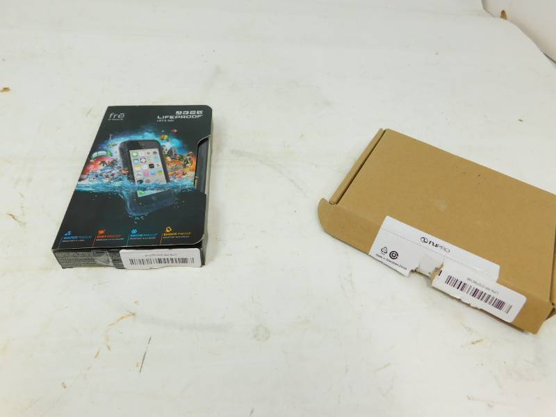 lot 92 image: Black Nupro Phone Cover--LPN  RR  072785186  &  fre For IPhone 5C Lifeproof Cover