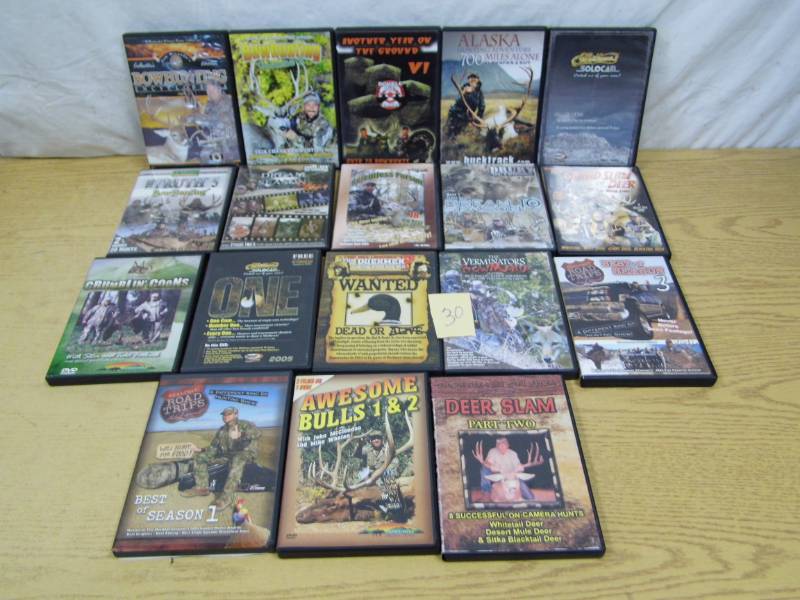 lot 30 image: Hunting DVDs