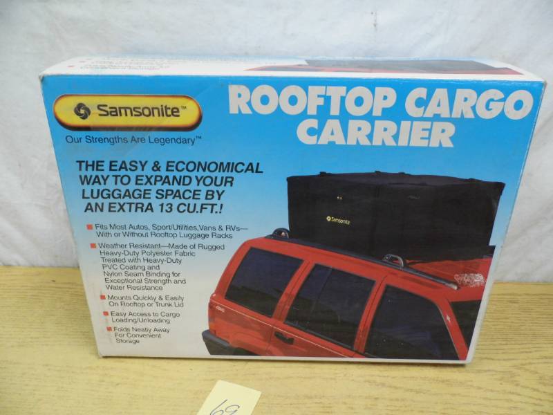 lot 69 image: Samsonite Rooftop Cover