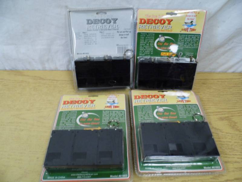 lot 76 image: Lot of 4 packs (6 Each) Decoy Retrievers