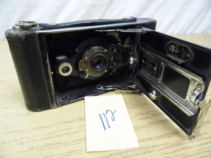 lot 112 image: No. 2 Folding Brownie Camera