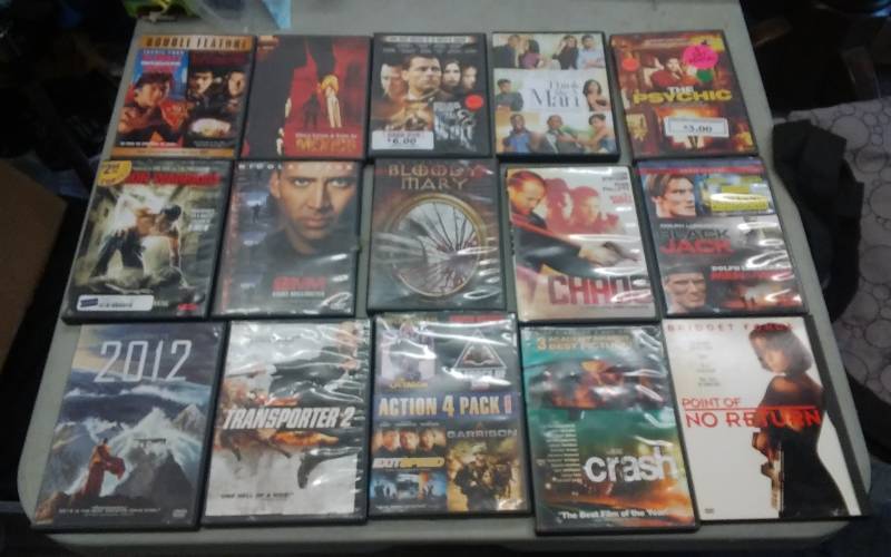 lot 28 image: 15-DVDs