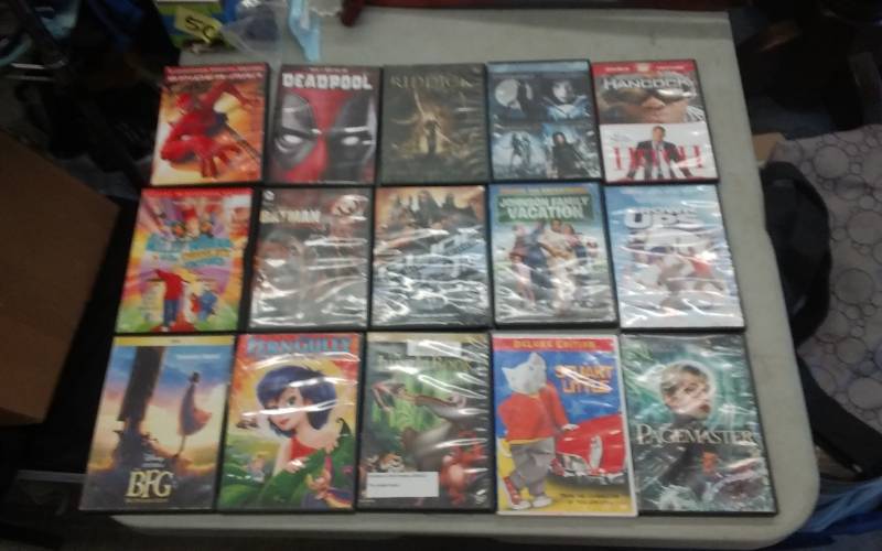 lot 29 image: 15-DVDs