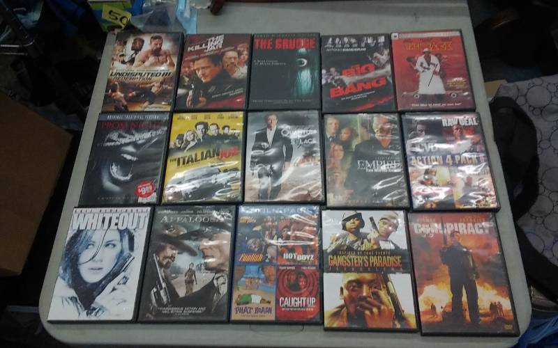 lot 30 image: 15-DVDs