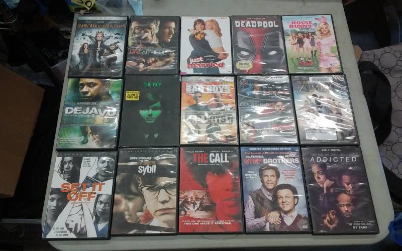 lot 31 image: 15-DVDs