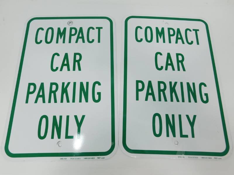 lot 14 image: Two Metal Signs