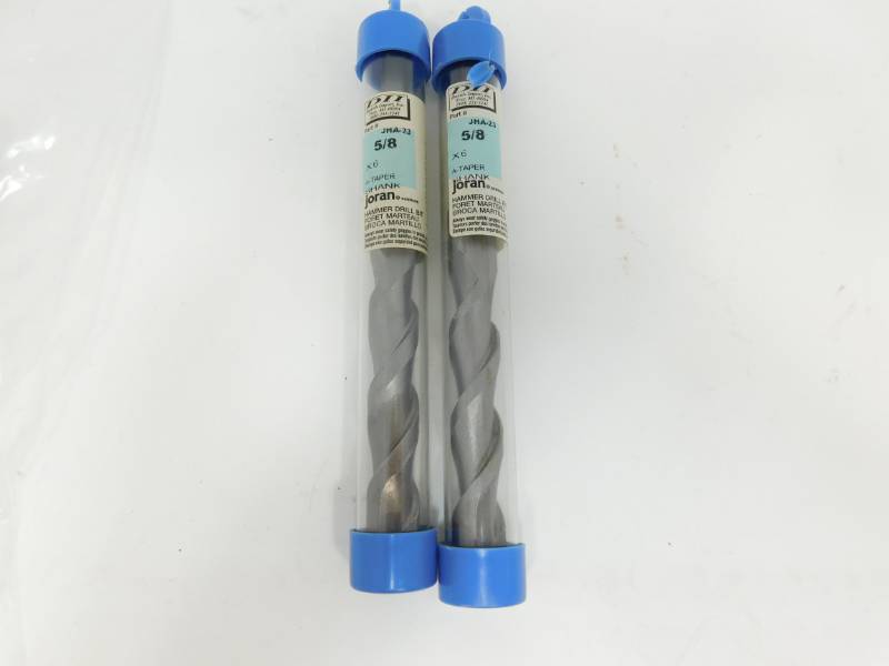 lot 45 image: Two --- Joran  58  x  6 Carbide Tipped Hammer Drill Bits