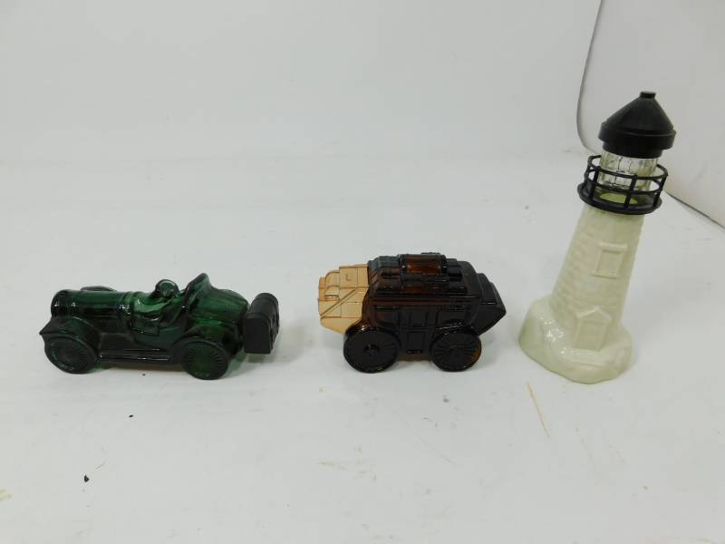 lot 83 image: Three Avon Decanters Collectables