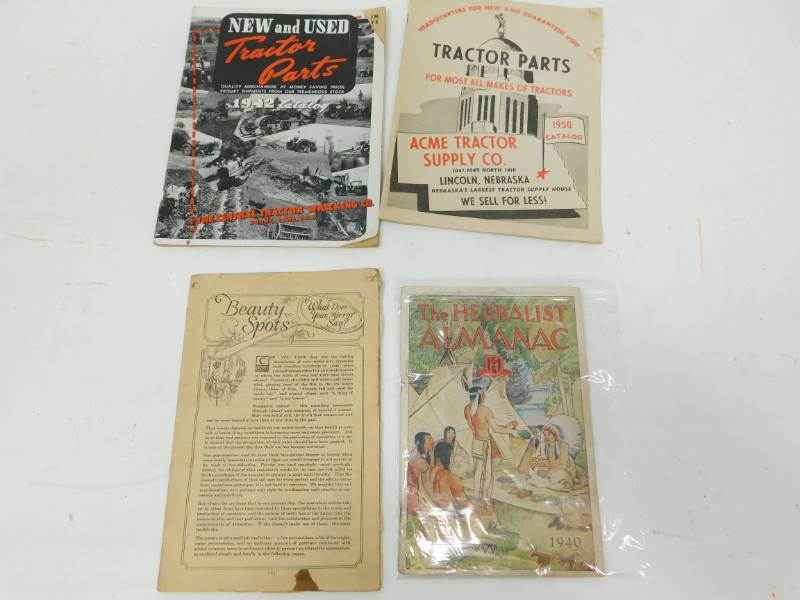 lot 91 image: Four VintageAntique Booklets