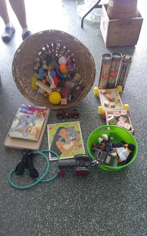lot 68 image: Basket Of Toys