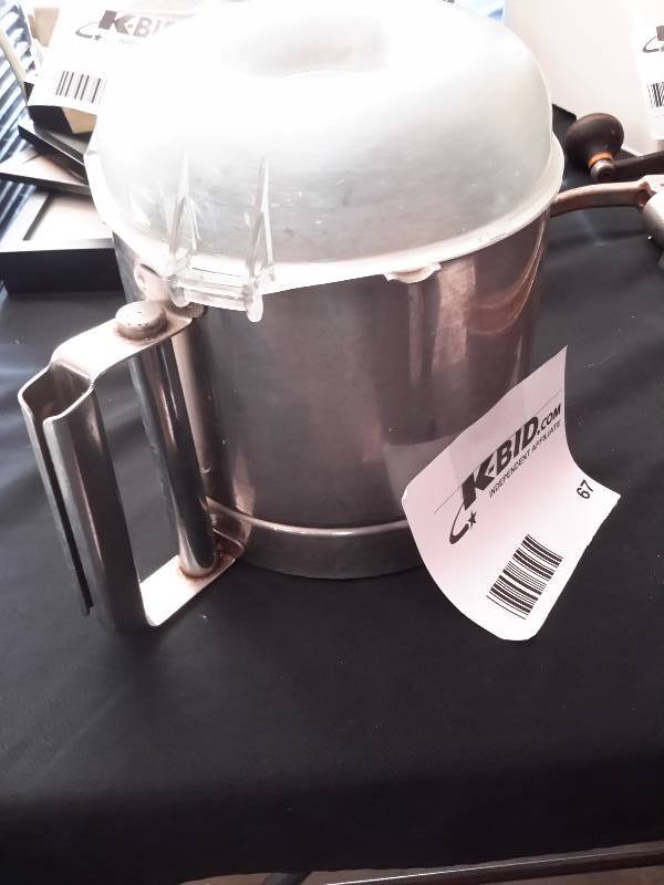 lot 67 image: Food Processor hopper attachment