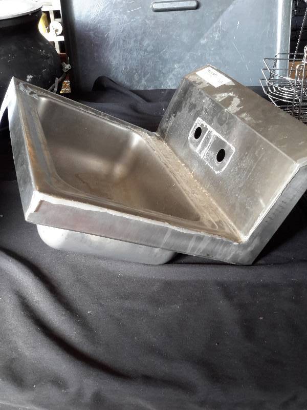 lot 121 image: REGENCY, small hand sink.. NSF.. No fixtures