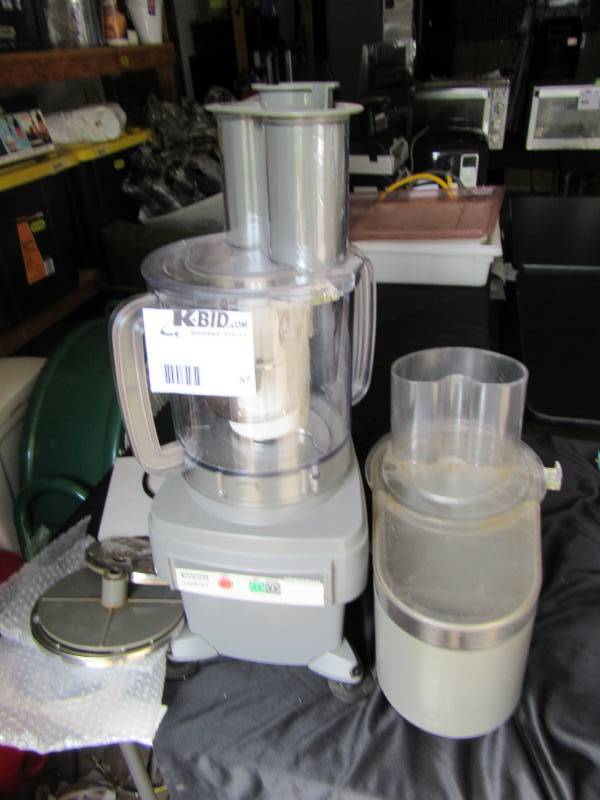 lot 57 image: WARING, Commercial Food Processor. Includes   attachements and blades