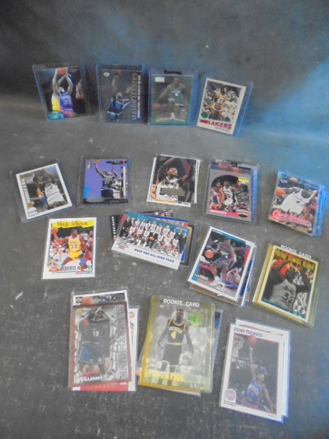 lot 5 image: Basketball Cards - Cazzie Russell, Shaq and MORE