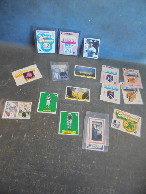 lot 7 image: Vintage Sports Stickers