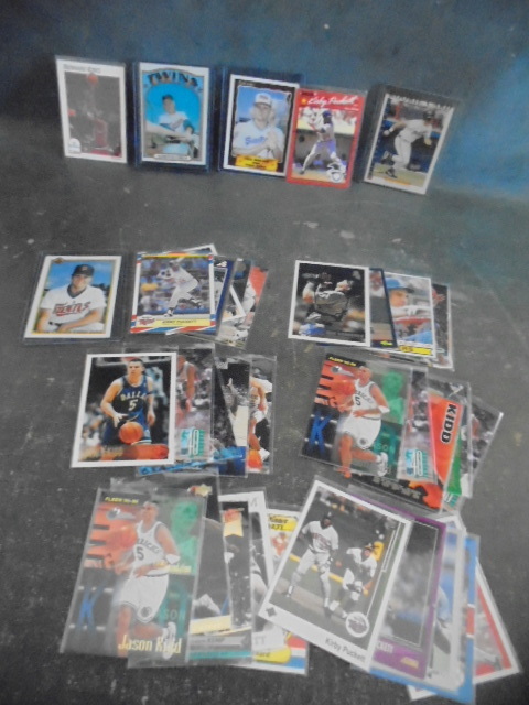 lot 24 image: Vintage and Rookie K-Named Player Cards