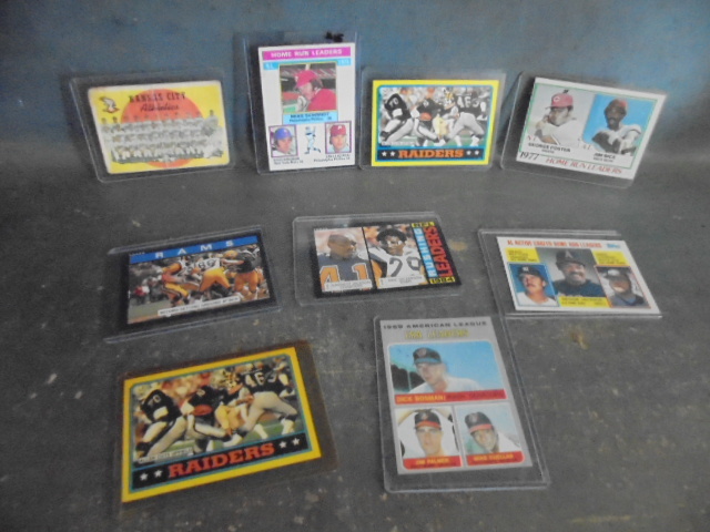 lot 59 image: Vintage Sports Team and League Leaders Cards with Kansas City Athletics