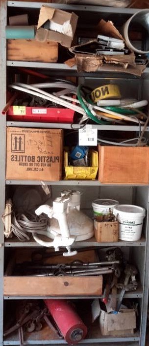 lot 35 image: Storage Shelving Unit with Everyone on it- Please see Close-Ups